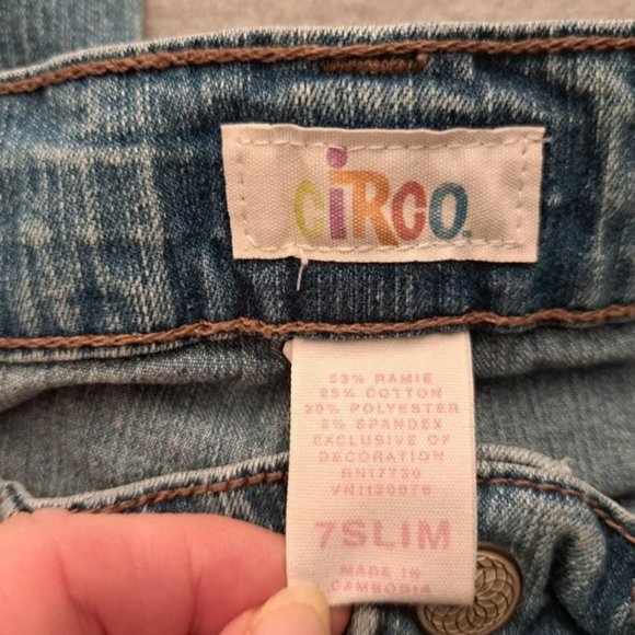 Circo Jeans Girls Size 7 Slim - Picture 1 of 3